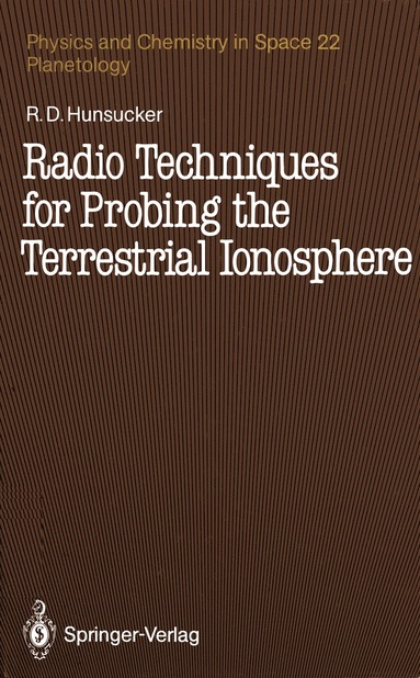 bokomslag Radio Techniques for Probing the Terrestrial Ionosphere