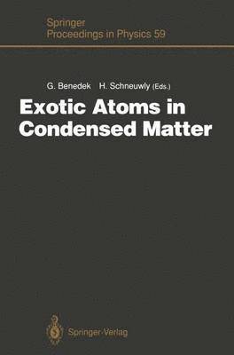 Exotic Atoms in Condensed Matter 1