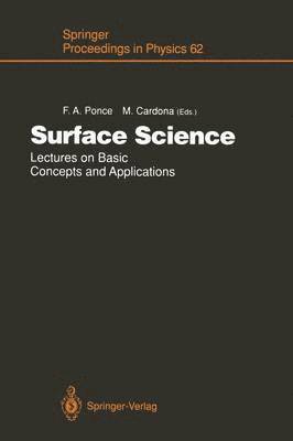 Fernando A. Ponce, Manuel Cardona - Surface Science, Häftad