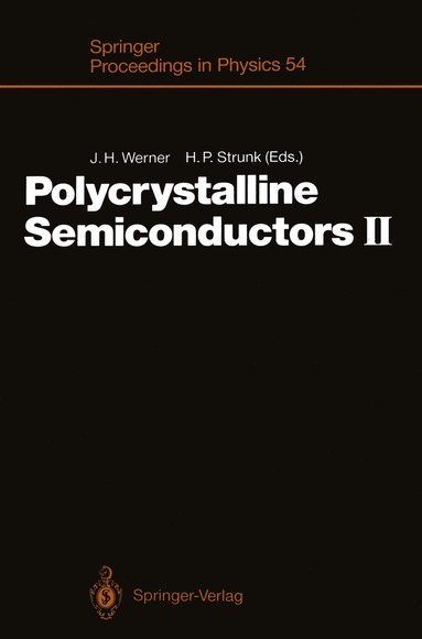 bokomslag Polycrystalline Semiconductors II