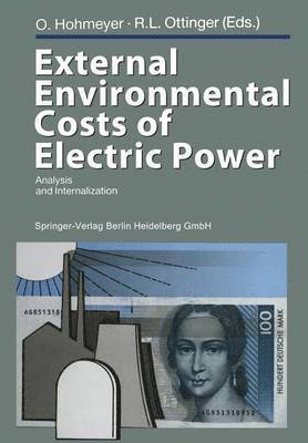 bokomslag External Environmental Costs of Electric Power