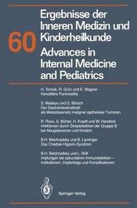 bokomslag Ergebnisse der Inneren Medizin und Kinderheilkunde/Advances in Internal Medicine and Pediatrics
