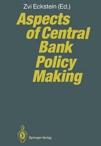 bokomslag Aspects of Central Bank Policy Making