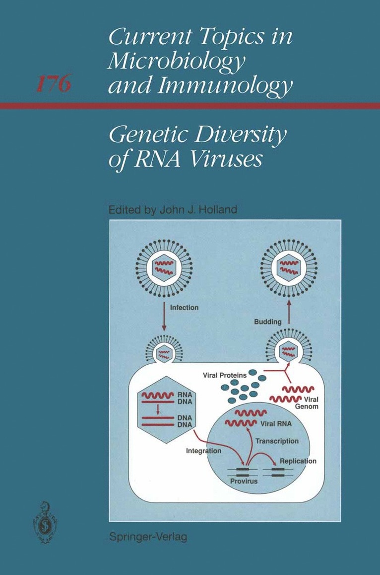 John J. Holland - Genetic Diversity of RNA Viruses, Häftad