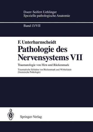 bokomslag Pathologie des Nervensystems VII