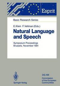 bokomslag Natural Language and Speech