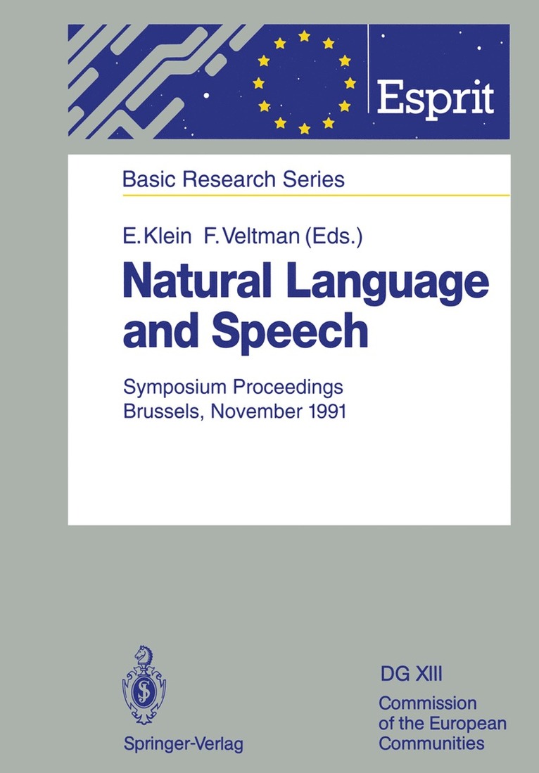 Natural Language and Speech