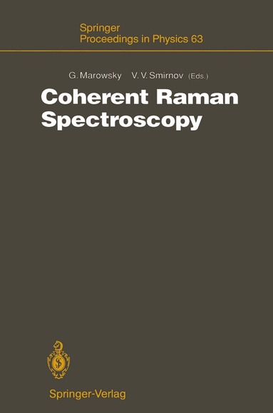 bokomslag Coherent Raman Spectroscopy