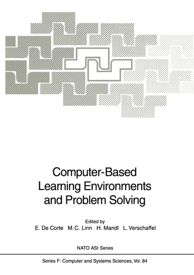 Erik De Corte, Marcia C. Linn, Heinz Mandl, Lieven Verschaffel - Computer-Based Learning Environments and Problem Solving, Häftad
