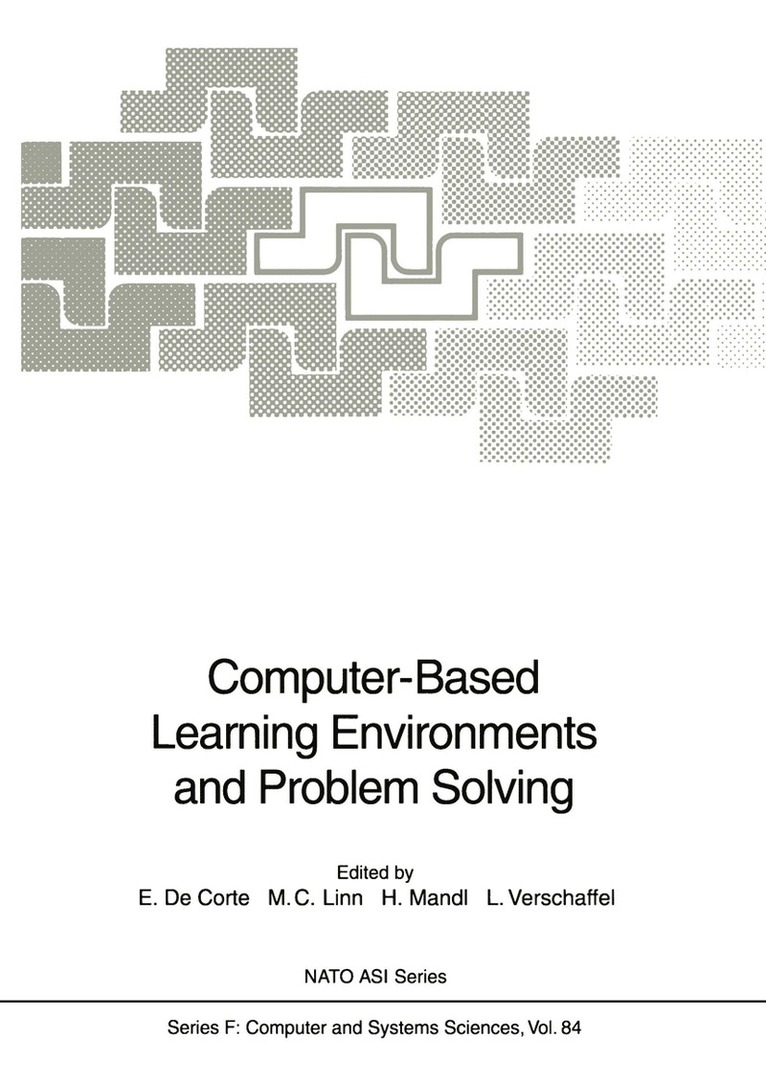 Erik De Corte, Marcia C. Linn, Heinz Mandl, Lieven Verschaffel, Erik de Corte, Marcia Linn - Computer-Based Learning Environments and Problem Solving, Häftad