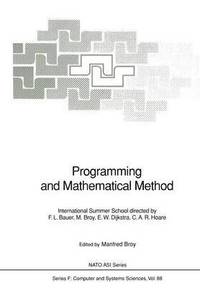 bokomslag Programming and Mathematical Method