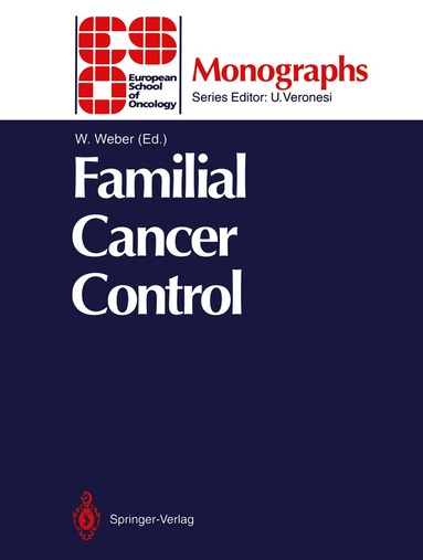 Walter Weber, Walter Weber - Familial Cancer Control, Häftad