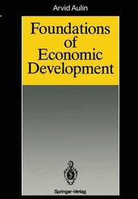 bokomslag Foundations of Economic Development