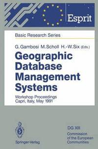 bokomslag Geographic Database Management Systems