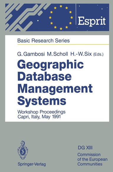 Giorgio Gambosi, Michel Scholl, Hans-Werner Six - Geographic Database Management Systems, Häftad