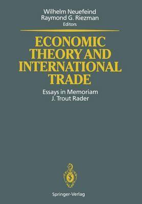 bokomslag Economic Theory and International Trade