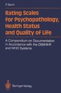 bokomslag Rating Scales for Psychopathology, Health Status and Quality of Life