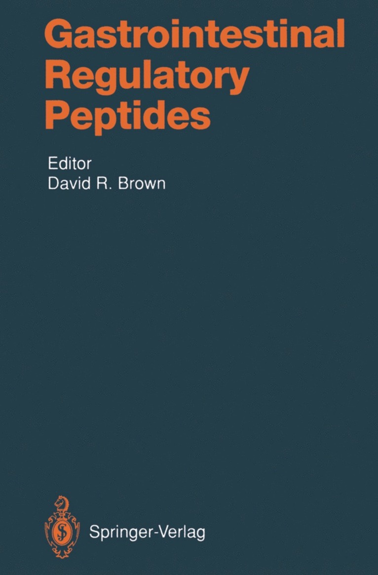 David R. Brown - Gastrointestinal Regulatory Peptides, Häftad