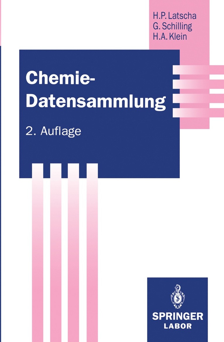 Chemie — Datensammlung