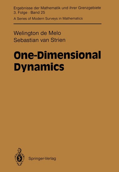 Welington de Melo, Sebastian van Strien, Welington de Melo, Sebastian van Strien - One-Dimensional Dynamics, Häftad