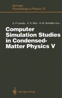bokomslag Computer Simulation Studies in Condensed-Matter Physics V