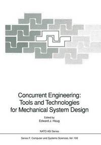 bokomslag Concurrent Engineering: Tools and Technologies for Mechanical System Design