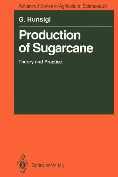 bokomslag Production of Sugarcane
