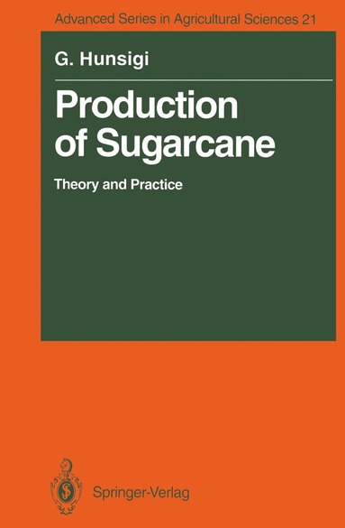 bokomslag Production of Sugarcane