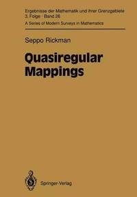bokomslag Quasiregular Mappings