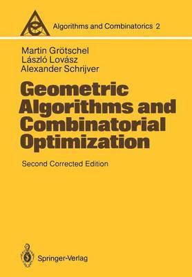 bokomslag Geometric Algorithms and Combinatorial Optimization
