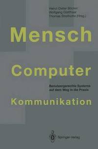 bokomslag Mensch-Computer-Kommunikation