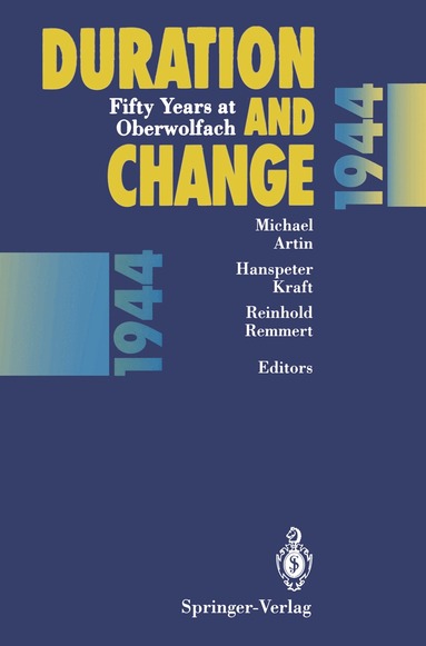 Michael Artin, Hanspeter Kraft, Reinhold Remmert - Duration and Change, Häftad