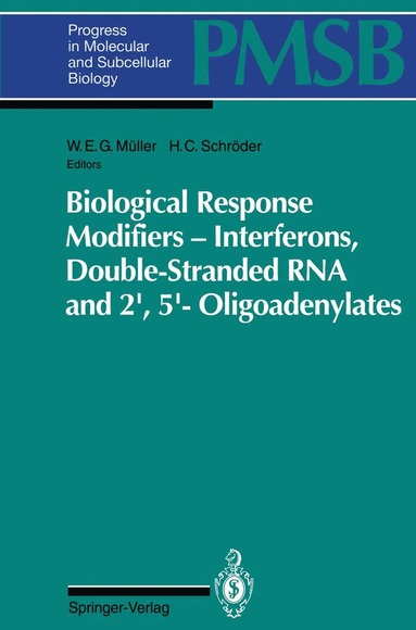 bokomslag Biological Response Modifiers  Interferons, Double-Stranded RNA and 2,5-Oligoadenylates