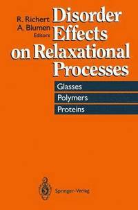 bokomslag Disorder Effects on Relaxational Processes