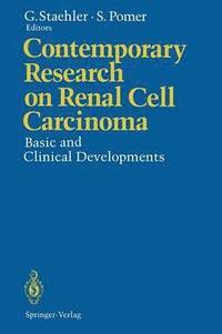 bokomslag Contemporary Research on Renal Cell Carcinoma