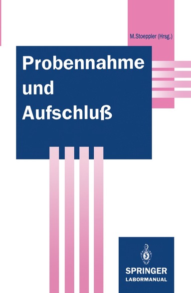 bokomslag Probennahme und Aufschluß