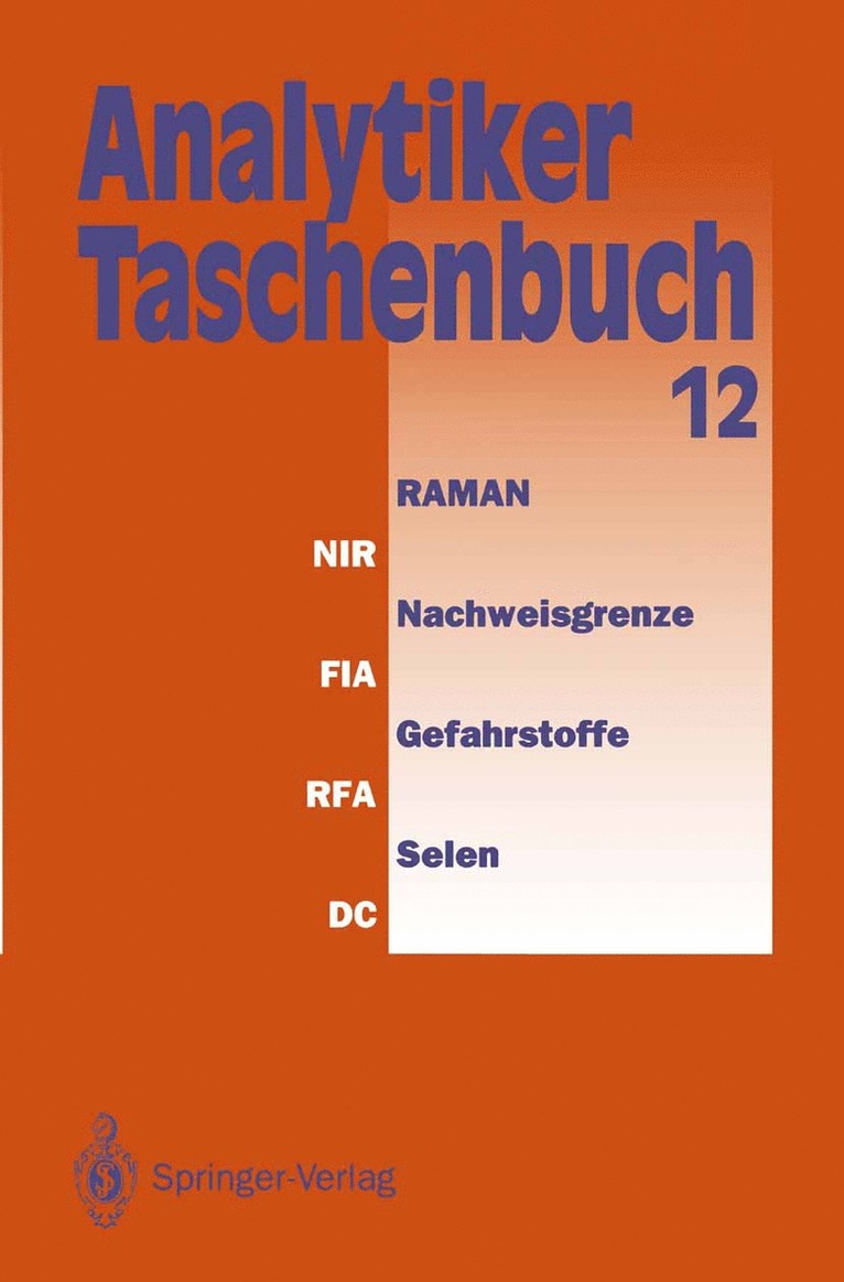 Analytiker-Taschenbuch 1