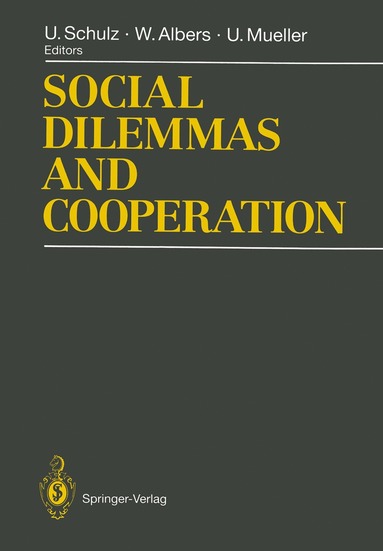 bokomslag Social Dilemmas and Cooperation