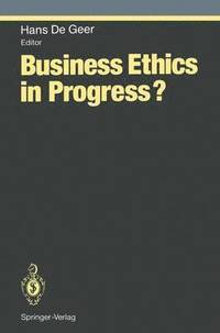 bokomslag Business Ethics in Progress?