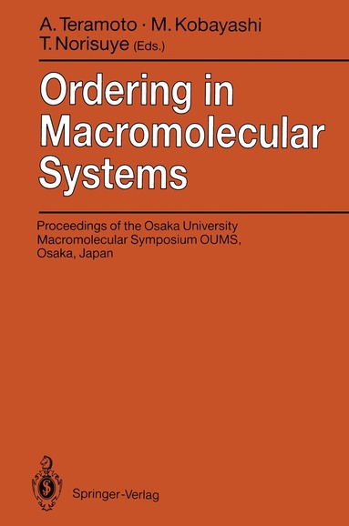 bokomslag Ordering in Macromolecular Systems