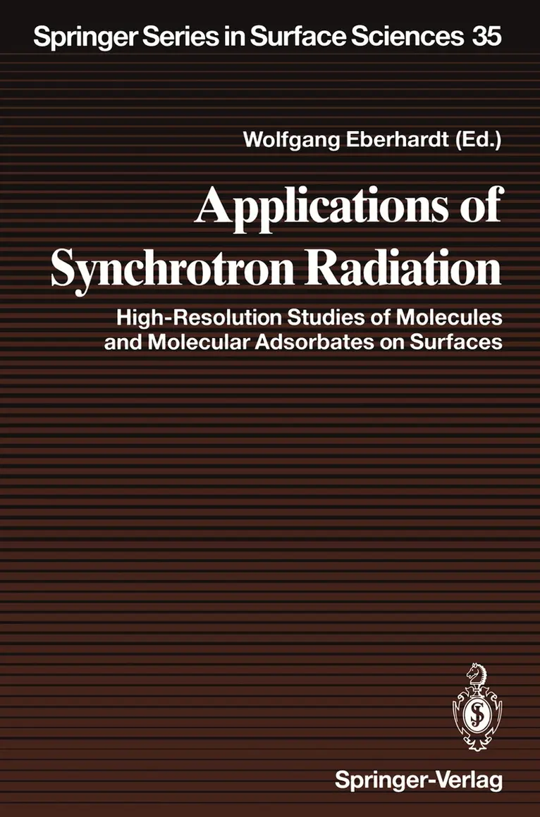 Wolfgang Eberhardt - Applications of Synchrotron Radiation, Häftad. Tillgänglighet: Lägg i varukorg