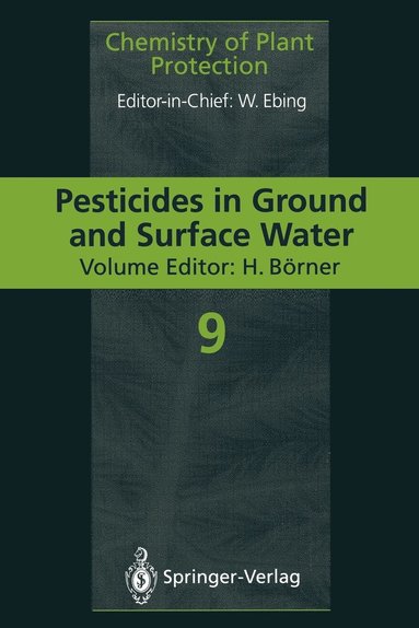 bokomslag Pesticides in Ground and Surface Water