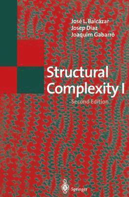 Structural Complexity I 1
