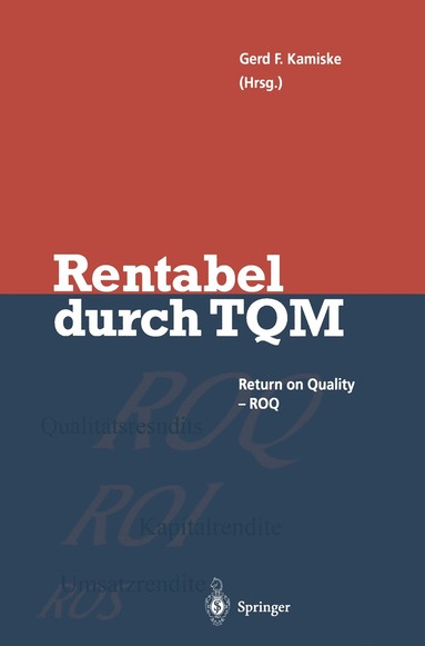 bokomslag Rentabel durch Total Quality Management