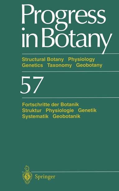 H.-Dietmar Behnke, Ulrich Lüttge, Karl Esser, Joachim W. Kadereit, Michael Runge - Progress in Botany / Fortschritte der Botanik, Häftad