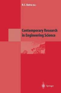 bokomslag Contemporary Research in Engineering Science