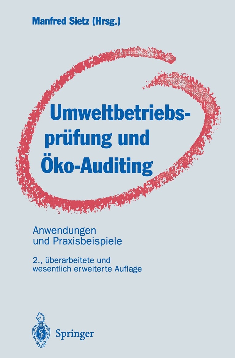 Manfred Sietz - Umweltbetriebsprüfung und Öko-Auditing, Häftad