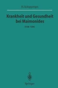 bokomslag Krankheit und Gesundheit bei Maimonides