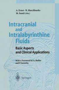 bokomslag Intracranial and Intralabyrinthine Fluids