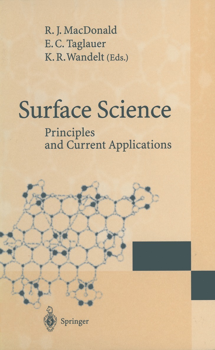 R.J. MacDonald, Edmund C. Taglauer, Klaus Wandelt, R. J. MacDonald - Surface Science, Häftad